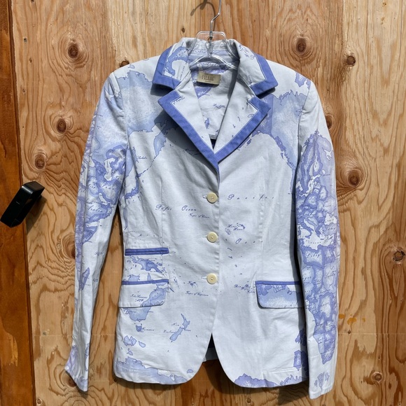 Alviero Martini Jackets & Coats Alviero Martini Rare Logo Print